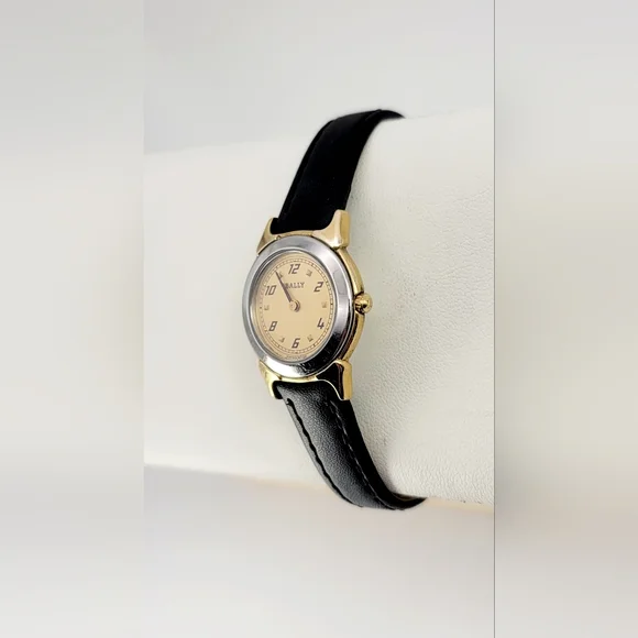 Vintage Bally Swiss Made Women’s Quartz Watch 37008 Gold Two-Tone 13.01 - Picture 3 of 8